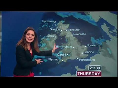 Elizabeth while presenting news for BBC. Know about her career, profession and more